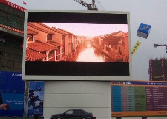 SMD2727 Outdoor Full Color LED Die-casting Aluminium Screen Mall Stade Signage vidéo