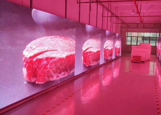 Écran de location extérieur Écran courbe Écran imperméable à l'eau Vidéo en couleur complète 640*640mm Écran d'affichage LED publicitaire P5