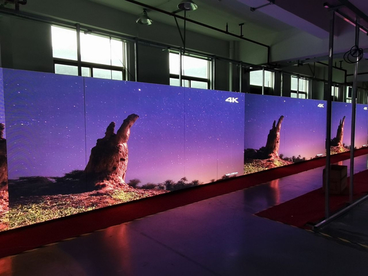 Écran d'affichage à LED à haute résolution p2 640x640 mm panneau LED intérieur en couleur complète panneau d'affichage à LED intérieur pour salle de réunion