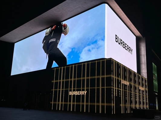 Module de location à haute luminosité Écran courbe carré Affichage LED plein couleur extérieur