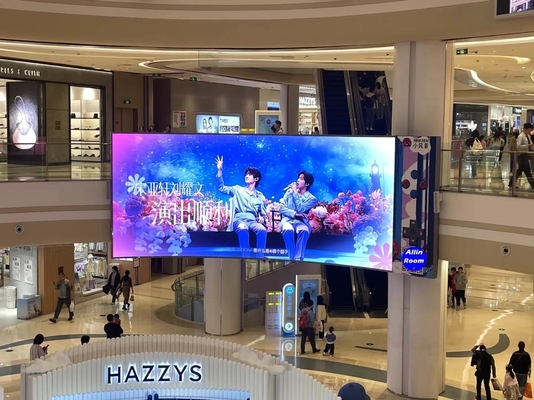 Écran publicitaire fixe/location boîte en fer Écran LED extérieur, vitres à haute fréquence de rafraîchissement