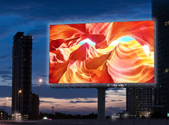 Module de moulage sous pression en aluminium étanche à l'eau Full Color HD SMD P8 Écran publicitaire LED extérieur à haute luminosité
