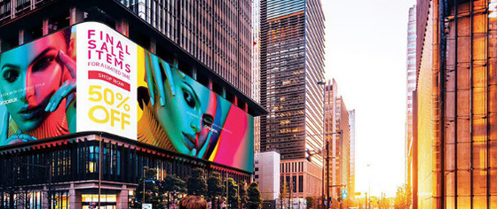 P5 extérieur résistant à l'eau LED à couleur fixe Signage de location 192mm * 192mm Module 3 ans de garantie