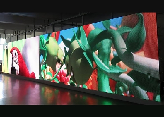 Location/installation fixe d'un écran en aluminium sous pression Publicité vidéo intérieure P2.5mm Panneau d'écran LED 1/16 Scanner Garantie de 3 ans