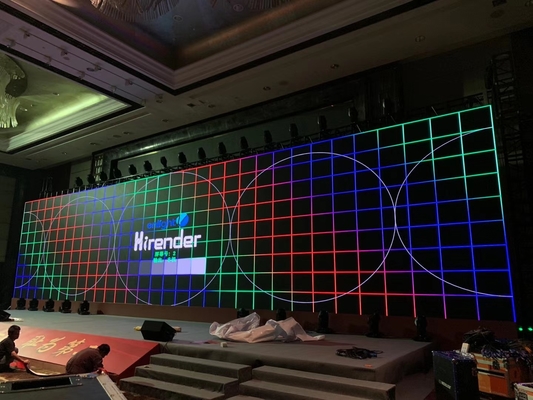Publicité intérieure Affichage LED suspendu RGB P4 étanche, divertissement, haute résolution