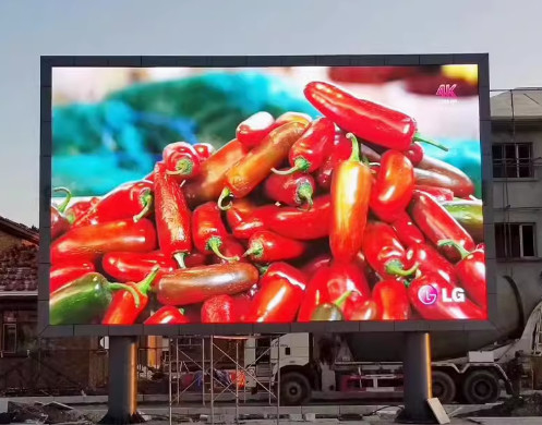 120° / 60° Angle de vue Panneaux d'affichage LED avec taux de rafraîchissement 3840HZ Panneau publicitaire Paramètre LED