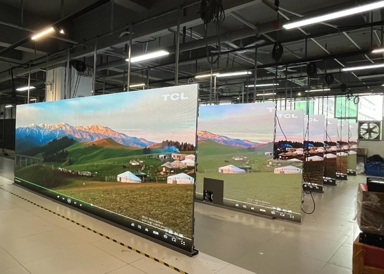 Écran vidéo SMD LED en aluminium sous pression P4 / écran LED pour scène intérieure d'une densité de 62 500/m2