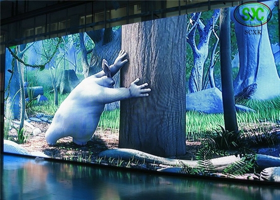 L'écran d'affichage à LED intérieur en aluminium moulé sous pression/location, panneau d'affichage vidéo LED en aluminium 256*128MM