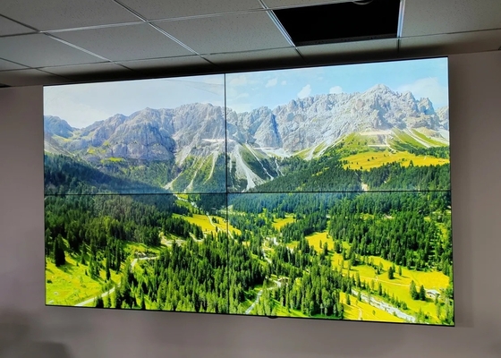 GOB Intérieur de haute résolution P1.875 P2.5 Écran LED Mur vidéo Intérieur 8K pleine couleur