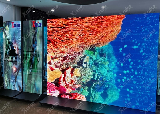 Affichage à LED à couleur entière à l'intérieur / fixe 200 * 150 mm Super clair Petite hauteur P1.667