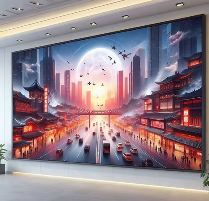 Ultra Slim 8500 Nits Lumière P8 LED Panneaux d'affichage de location Armoires en acier