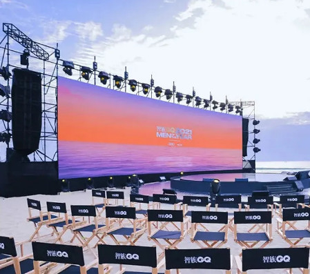 P2.5 Écran LED SMD haute performance, écran LED intérieur pour la publicité commerciale