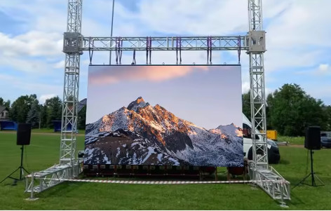 P2.5 Portable Jumbo Stage En arrière-plan Écran LED Affichage P2 P4 P3 Extérieur Intérieur Écran mural de télévision LED