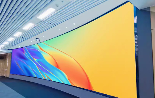 P4 Publicité commerciale en intérieur Groupe de films flexibles, écran LED en couleur 768mm*768mm