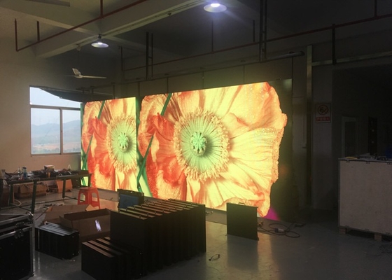 Écran LED d'affichage d'affichage intérieur P5 en aluminium en pleine couleur