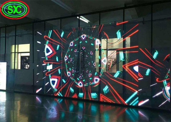 Panneau LED transparent à puce, écran LED transparent à haute visibilité