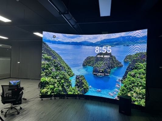 Écran de location amovible HD Glass Crystal Chip P5 Affichage à LED transparent