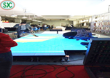 P3.91 Éclairage LED à couleur entière intérieur Plancher de danse 250*250 mm Module LED 65410 points/m2