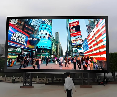Réel Pixel 1R1G1B Score Panneau d'affichage LED avec et 860w/m2 Consommation moyenne d'énergie