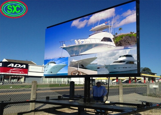 Publicité de location de centres commerciaux en haute définition Full Color Hanging Flexible P10 LED