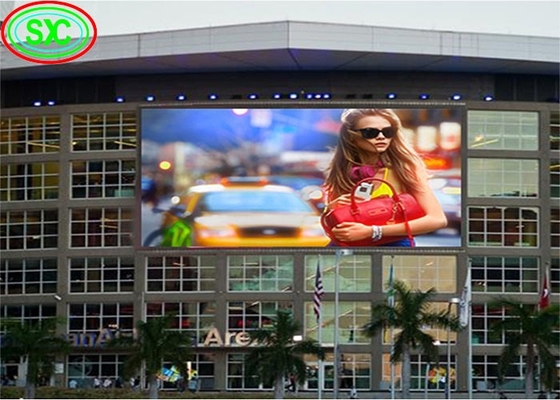 Écran de location extérieur imperméable à l'eau HD basse énergie IP65 affichage LED fixe P10 panneau d'affichage