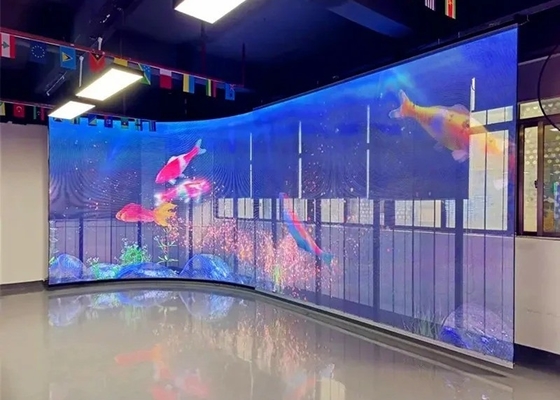 Affichage transparent commercial, affichage transparent LED 1R1G1B
