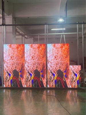 Mini petit écran P8 en aluminium à moulage sous pression écran de fond de film vidéo panneau mural mini-moniteur LED