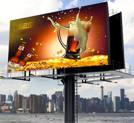 Écran LED HD étanche à l'eau extérieur 192*192 Taille 32*32 Résolution Publicité et achats dans la rue