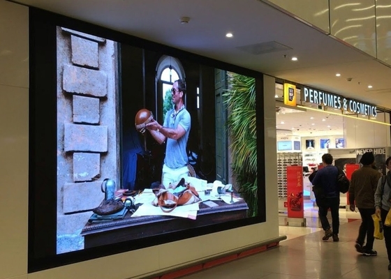 P3 Écran LED publicitaire en acier intérieur à couleur complète avec garantie de 3 ans