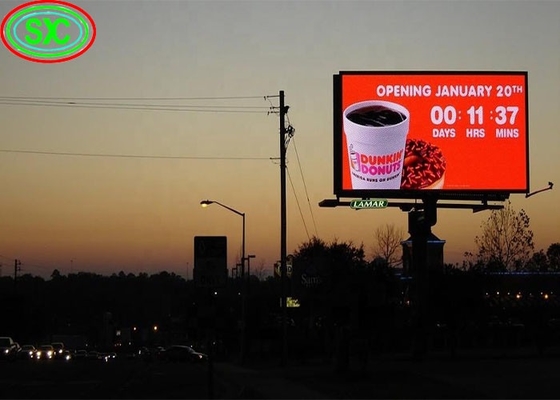Publicité commerciale Écran LED de location Panneau d'affichage numérique étanche P6 Facile à installer