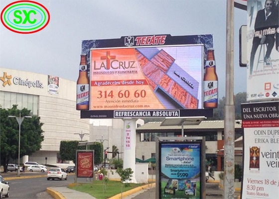 Publicité commerciale Écran LED de location Panneau d'affichage numérique étanche P6 Facile à installer