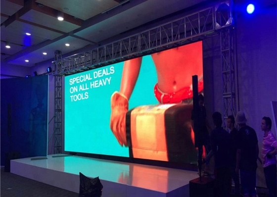Écran en aluminium sous pression Location Publicité commerciale P3 91 Écran LED intérieur Écran extérieur imperméable à l'eau Ultra HD Haute luminosité