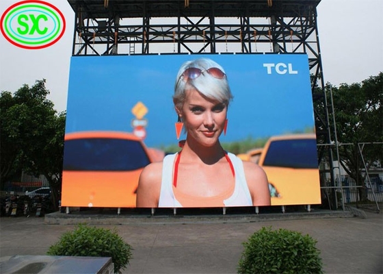 P6 Utilisation fixe Publicité LED Location intérieure Nationstar Armoire en acier léger