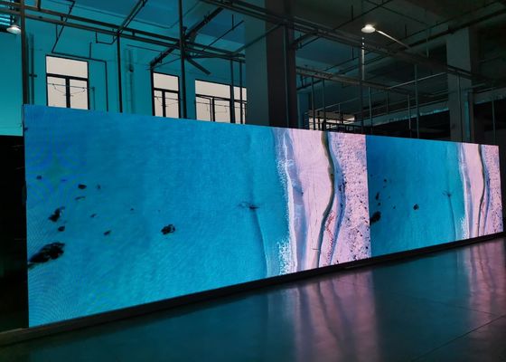 Écran d'affichage à LED à couleur complète ultrafin SMD P2 pour salles de mariage sur scène