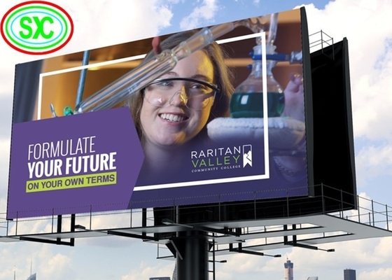 Affichage à LED à écran d'affichage P6 en extérieur Ultra HD haute résolution Ip65 Grande taille