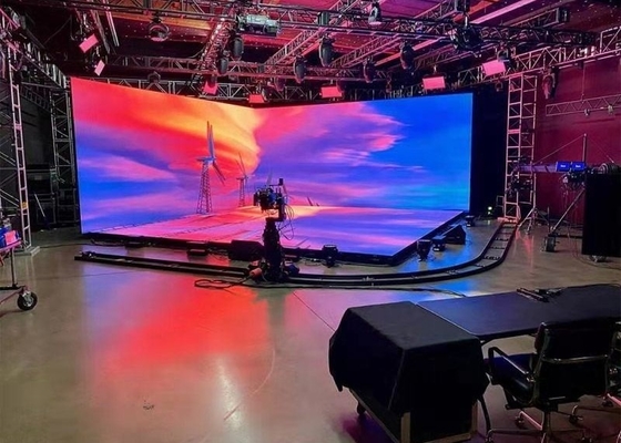 Location de petite hauteur ultra-mince P2.604 Scène LED intérieure Mur vidéo Full Color Ultra HD