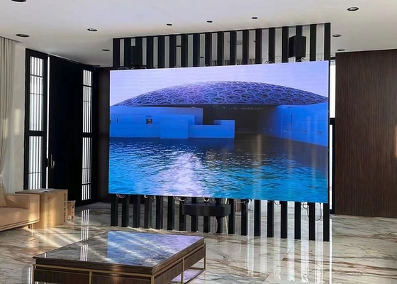 HD Intérieur P6 Scène En arrière-plan Événements LED Rnetal Vidéo Écran d'affichage mural LED