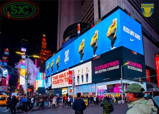 P0.9 Publicité haute luminosité P3.91 Écran LED locatif, affichage vidéo LED Armoires en fer et en acier
