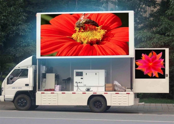 Affiche de circulation P5 imperméable à l'eau HD Module d'affichage LED flexible Écran camion Publicité Mur vidéo
