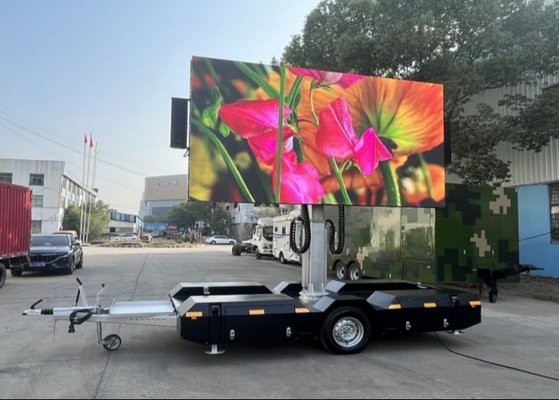 Taille personnalisée P1.87 Affichage LED monté sur camion Centre de stationnement Garantie de 2 ans