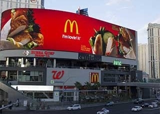 Écran d'affichage de panneaux d'affichage à LED
