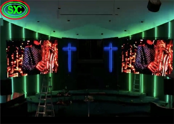 Affichage LED à fond de scène P5 à très haute luminosité avec structure multi-boucle