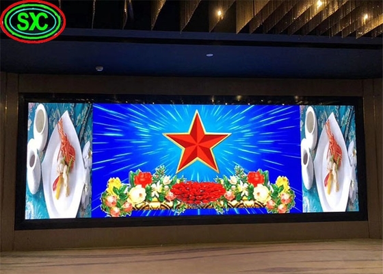 Écran LED intérieur en couleur complète de 256 mm x 128 mm avec SMD2121 haute définition et matériau en aluminium à moulage sous pression