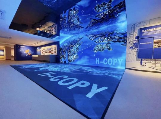 Écran de sol de danse LED RVB 4,81 mm Pixel SMD3535 500x500 mm