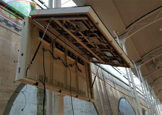 Affichage extérieur P3.91 à LED efficace en énergie pour stations-service et arrêts de bus