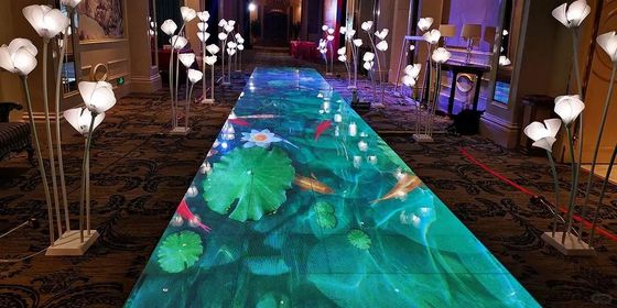 Bon prix Créez une atmosphère inoubliable avec notre contrôle de piste de danse LED RGB 3IN1 Éclairage de plancher Effets lumineux en ligne