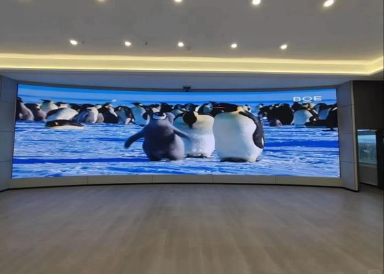 Écran de mur vidéo LED intérieur SMD 2121 P4 transparent pour événements / publicité