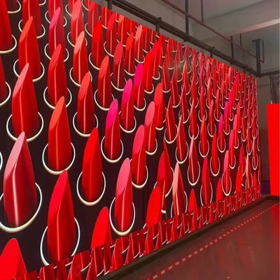 Écran de location en aluminium moulé à la fonte personnalisable salle de réunion Église Écran LED HD flexible