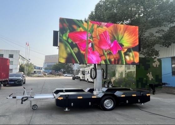 Écran d'affichage LED pour camion mobile P3 avec installation sur camion et fréquence de rafraîchissement élevée