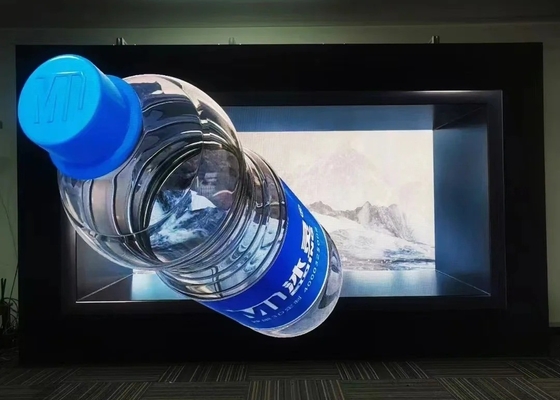 Écran d'aluminium moulé sous pression de stade Affichage LED plein couleur publicitaire extérieur 1/32 Mode de numérisation IP34
